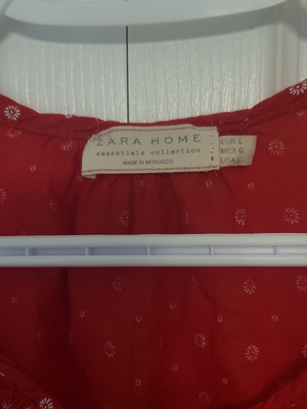 Zara Red Polka Dot Sleeveless Camisole - Picture 2 of 4